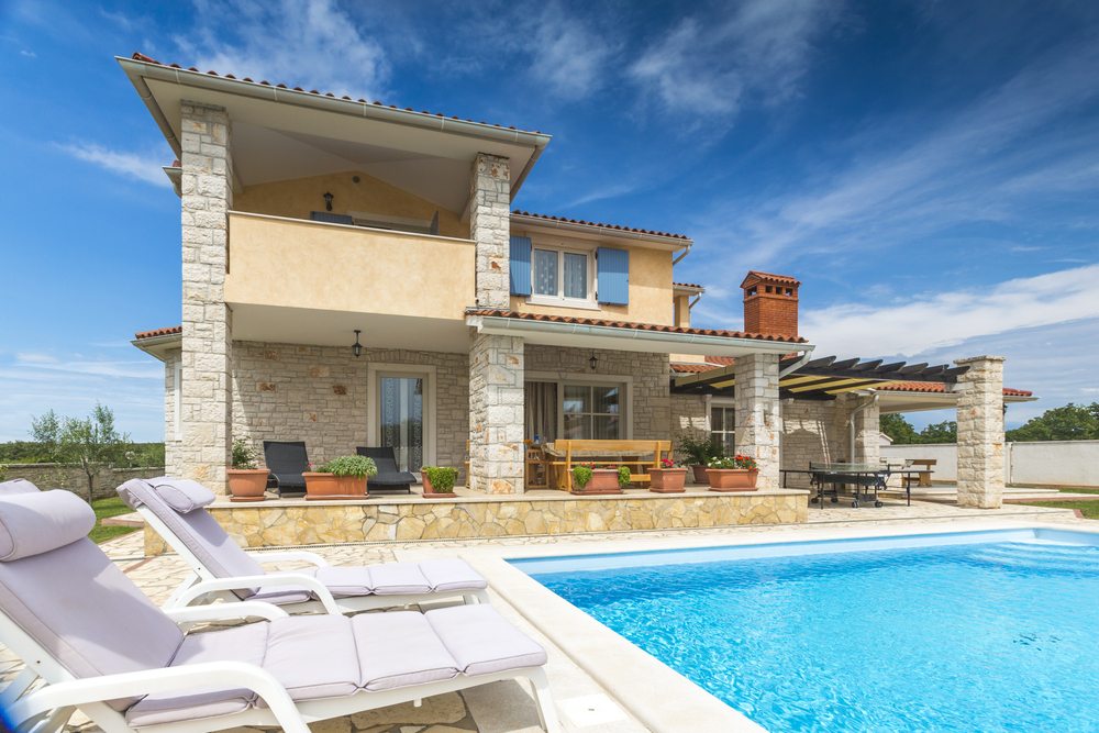 Ferienhaus mit Pool in Spanien