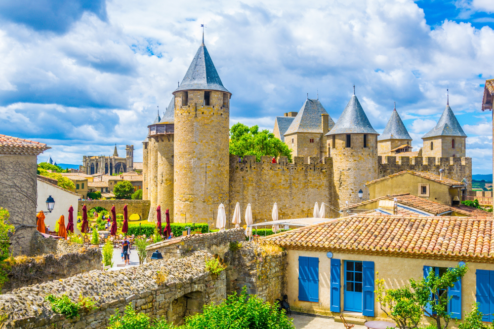 Frankreich, Carcassonne, Château Comtal