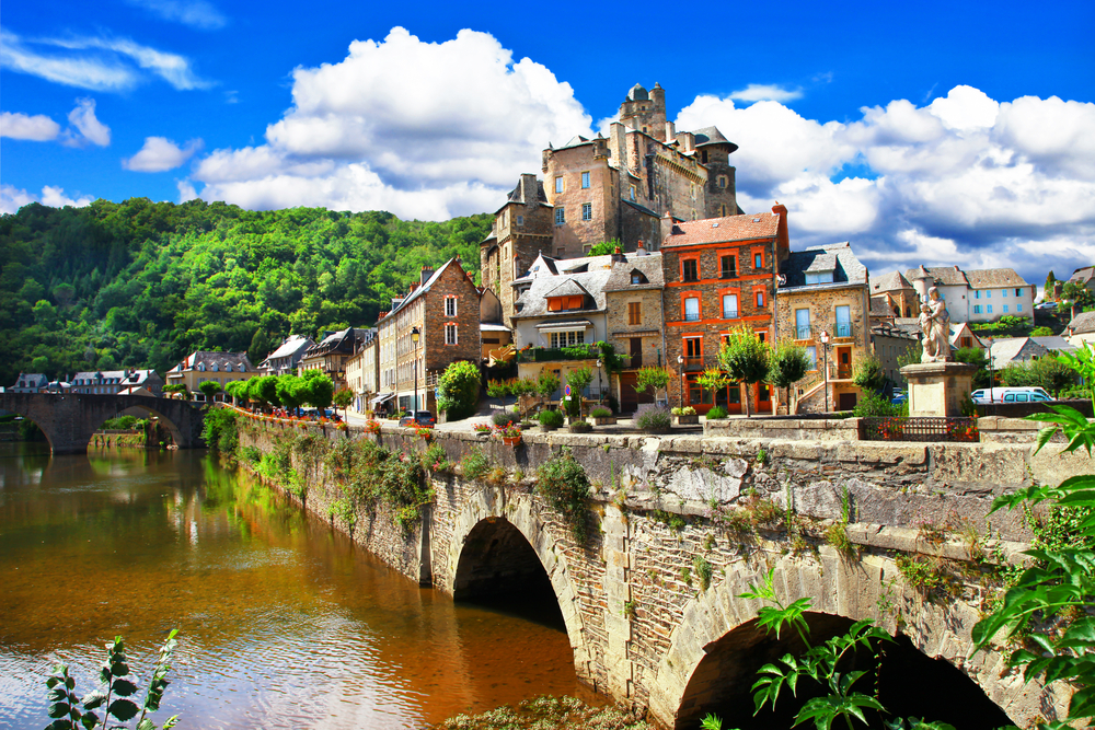 Frankreich, Dordogne, Estaing