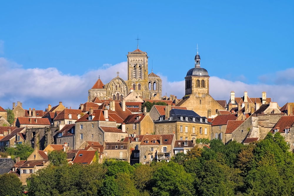 Frankreich, Vézelay, Burgund