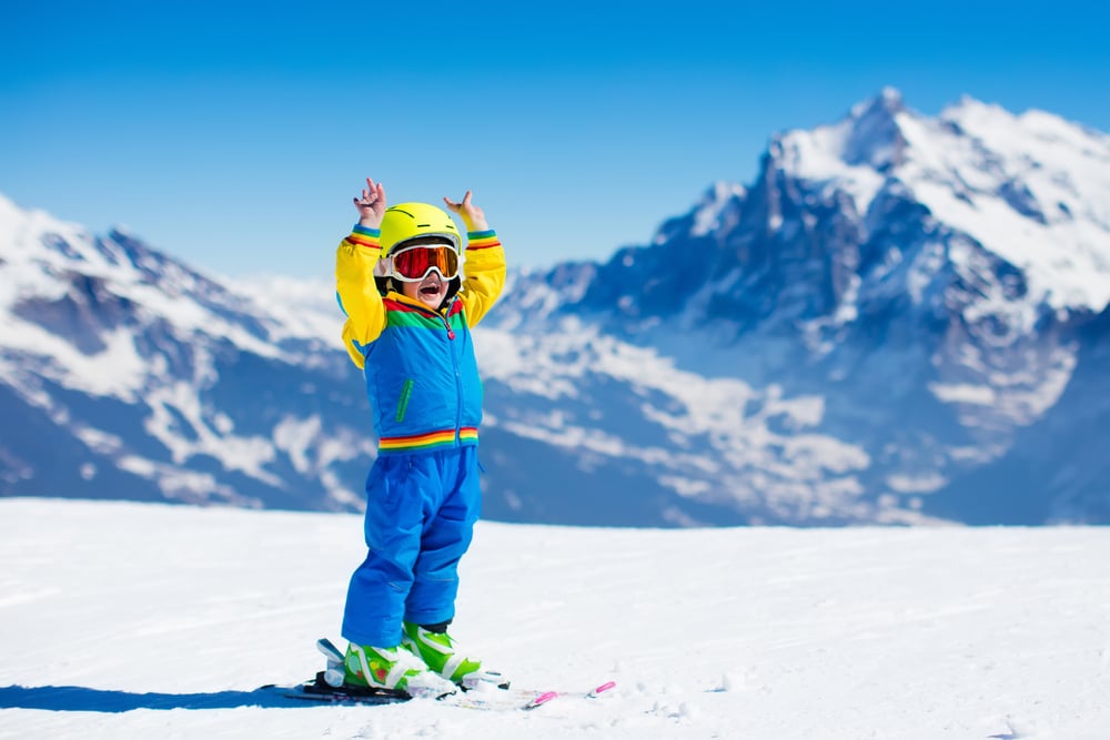 Winterurlaub, Skiurlaub mit Kindern
