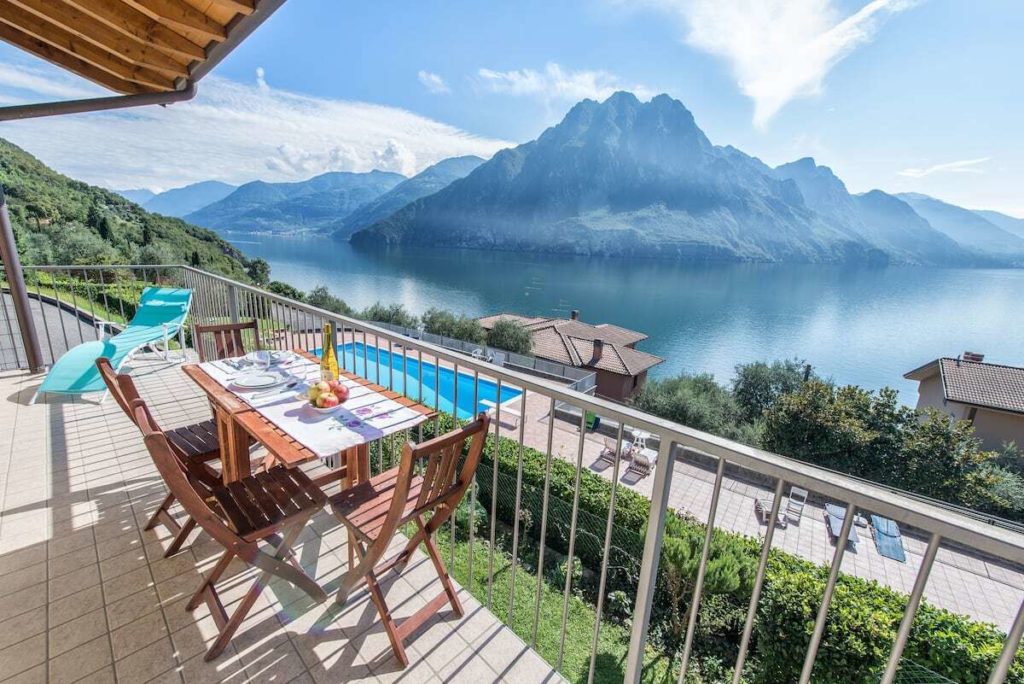 Airbnb Unterkunft am Iseosee in Italien