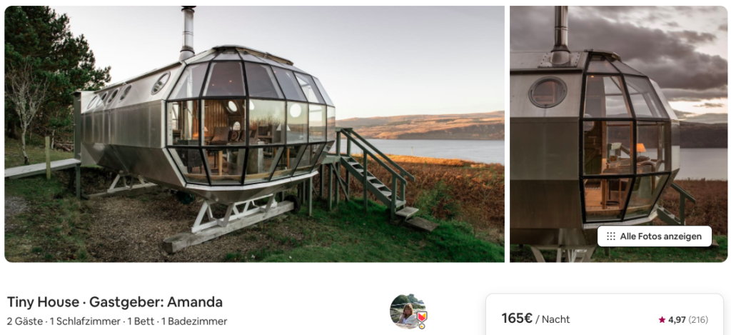 Außergewöhnliches AirShip in Schottland