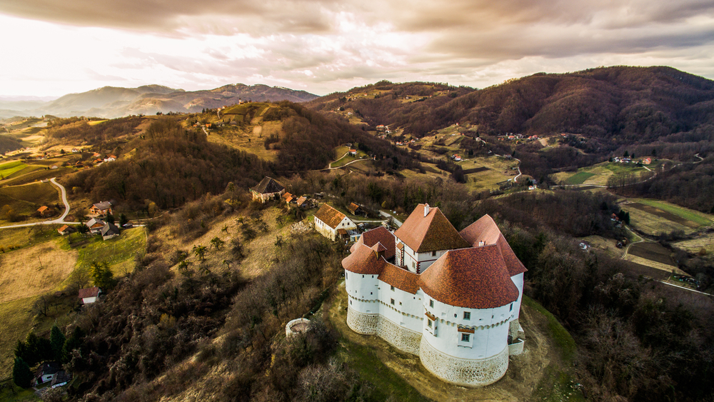 Burg Veliki Tabor in Kroatien