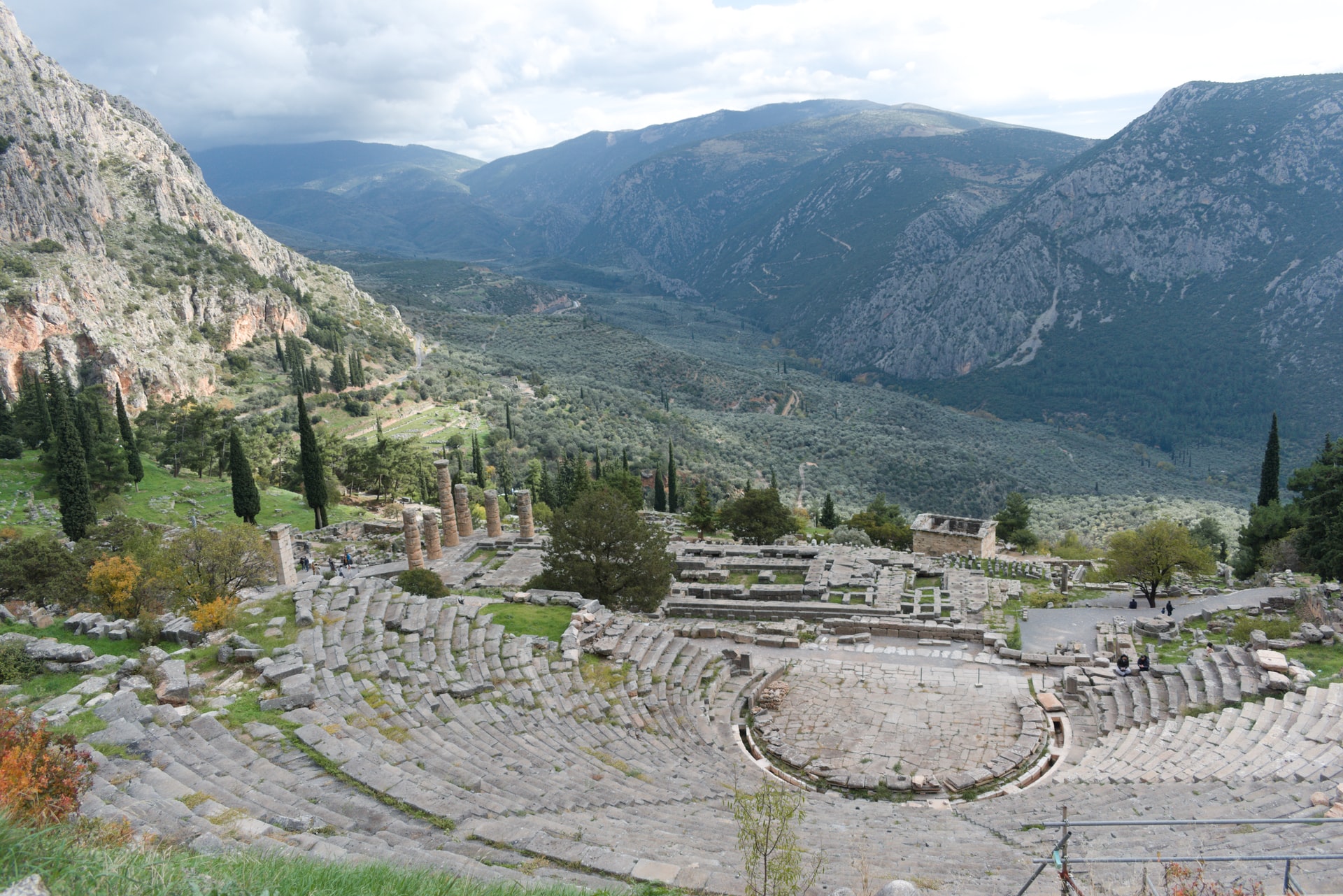 Griecheland, Delphi, Orakel von Delphi