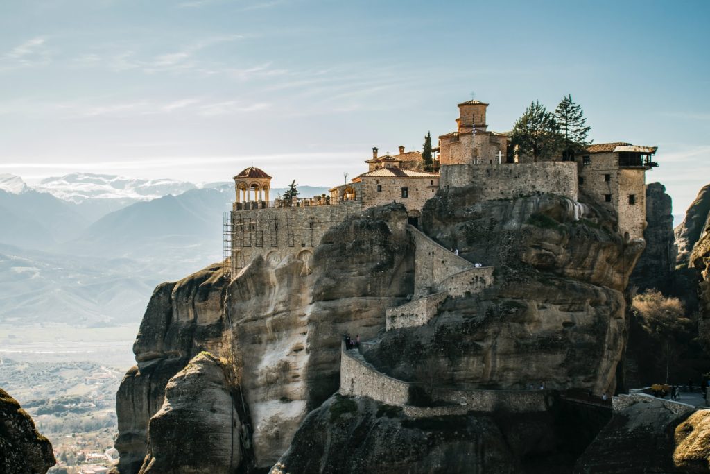 Griechenland, Kalambaka, Meteora Klöster