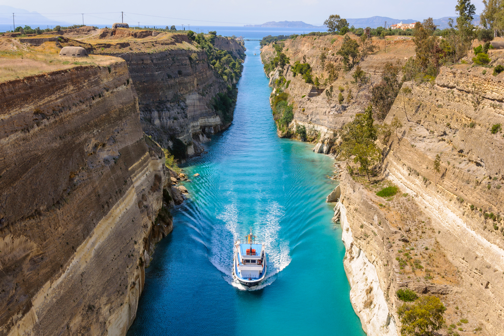 Griechenland, Kanal von Korinth