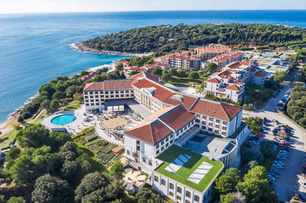 Hotelanlage in Kroatien