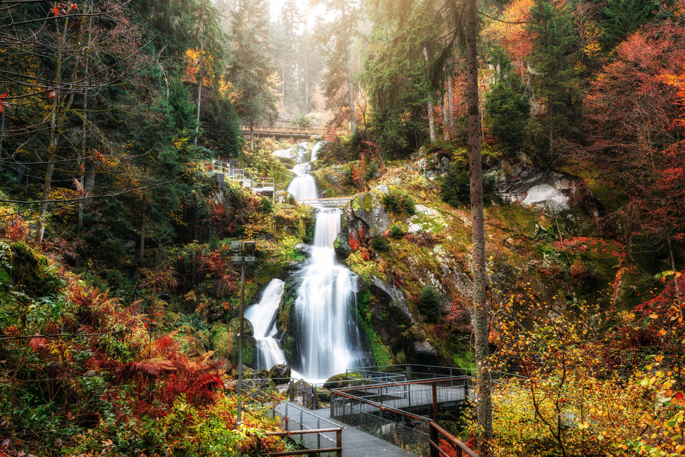 Die Triberger Wasserfälle im Schwarzwald