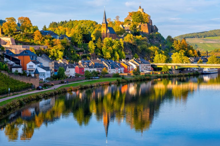 Blick über Saarbrücken, Saarland