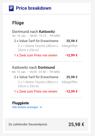 Sale Bei Ryanair 1 Ticket Zahlen 2 Bekommen Verschiedene Ziele