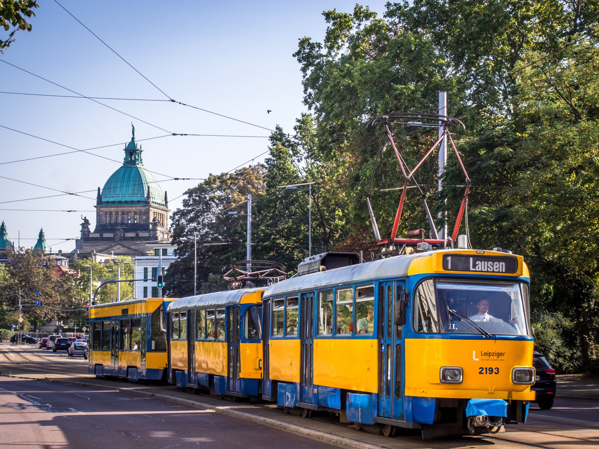 Tram in Leipzig