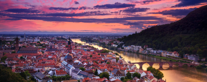 Deutschland, Heidelberg, Neckar