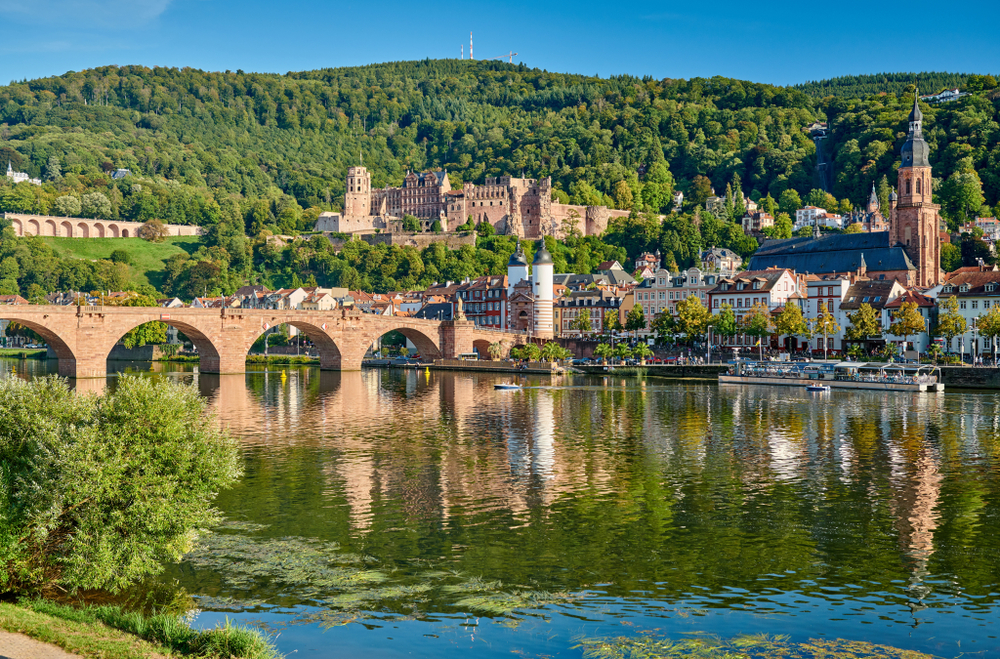 Deutschland,Heidelberg, Neckar