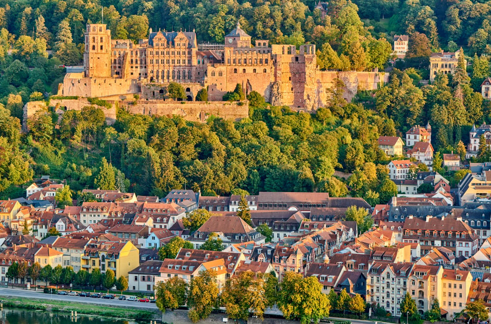 Deutschland, Heidelberg, Neckar, Schloss