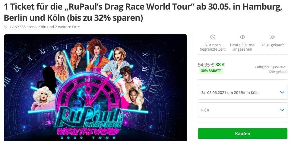 Hamburg Wochenendtrip mit RuPaul’s Drag Race World Tour