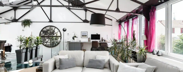 Airbnb helles Loft Appartement in Paris