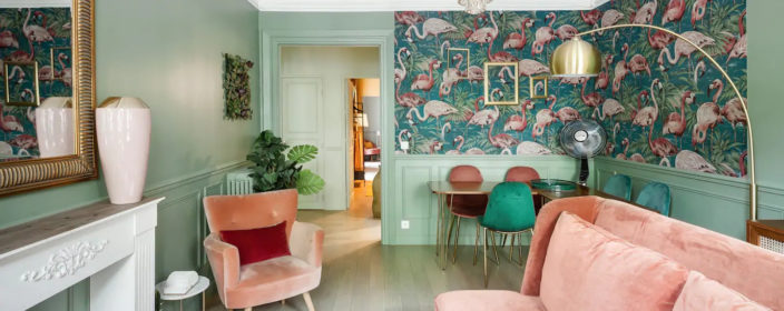 Airbnb schicke Ferienwohnung am Kanal Saint Martin in Paris