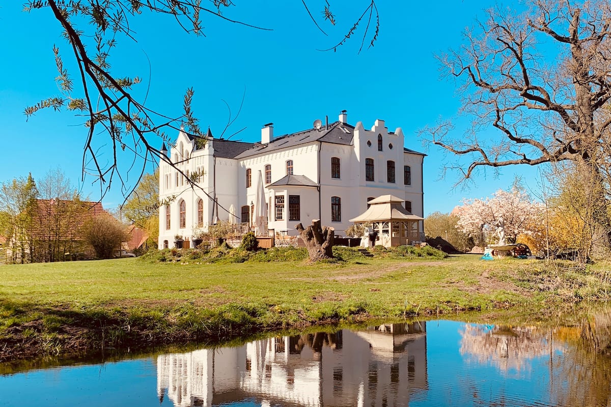 Airbnb Schloss in Klein Kussewitz nahe der Ostsee