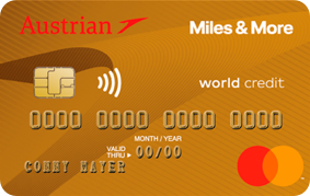 Austrian Miles & More Mastercard® Gold für Privatkunden