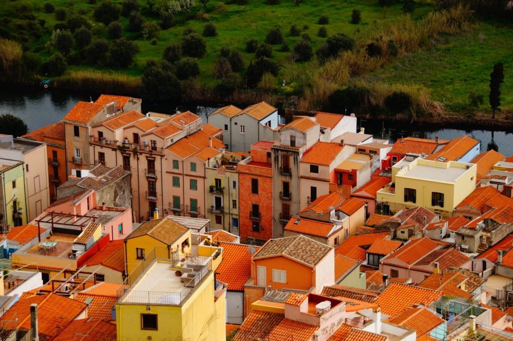 Italien, Sardinien, Bosa