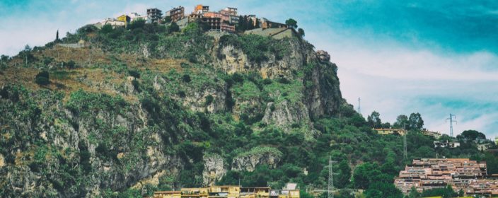 Italien, Sizilien, Castelmola