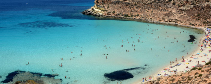 Italien, Sizilien, Lampedusa, Rabbit Beach