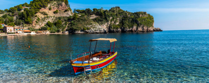 Italien, Sizilien, Taormina, Isola Bella