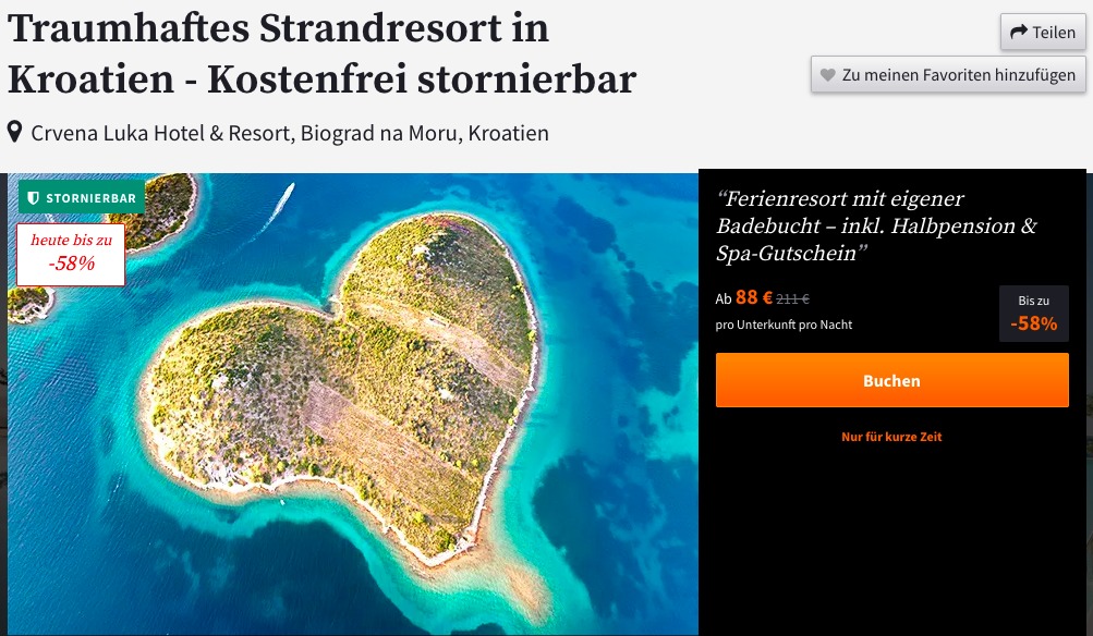 Kroatien Kurztrip