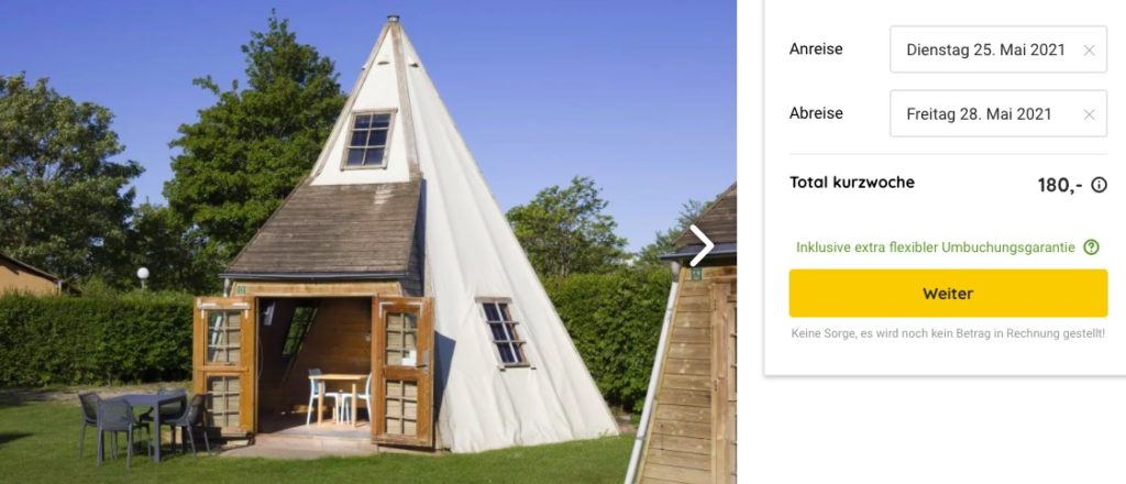 Glamping in den Niederlanden