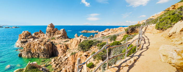Italien, Sardinien, Costa Paradiso, Wandern