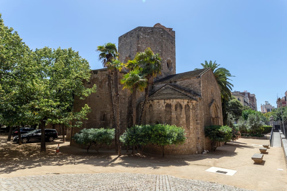 Spanien, Barcelona, Ehemaliges Kloster Sant Pau del Camp