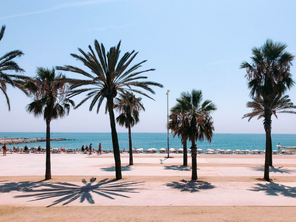 Spanien, Barcelona, Promenade
