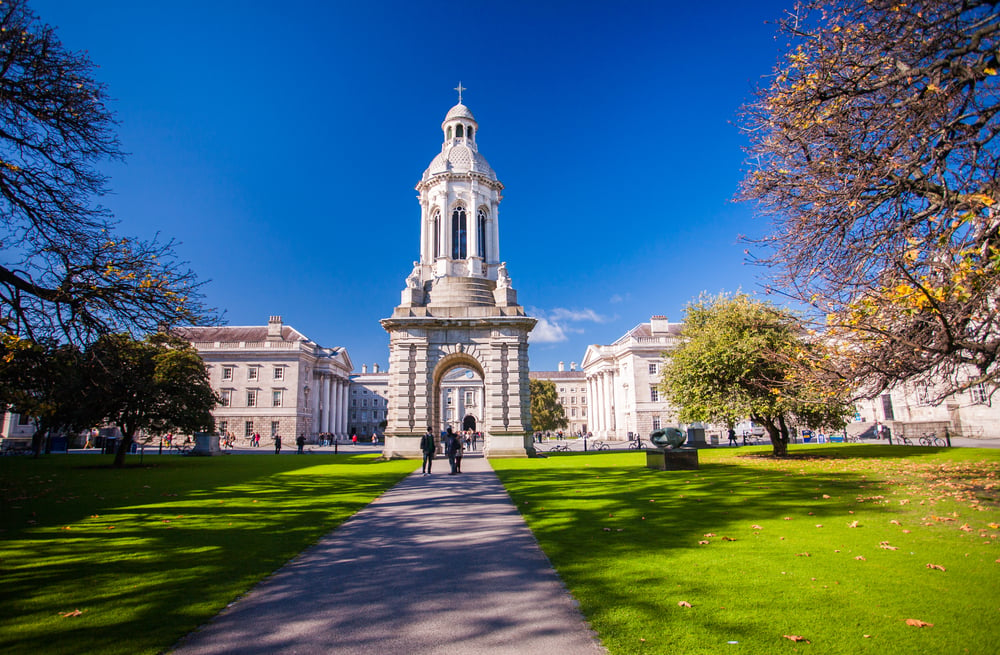 Trinity College in Dublin, Irland