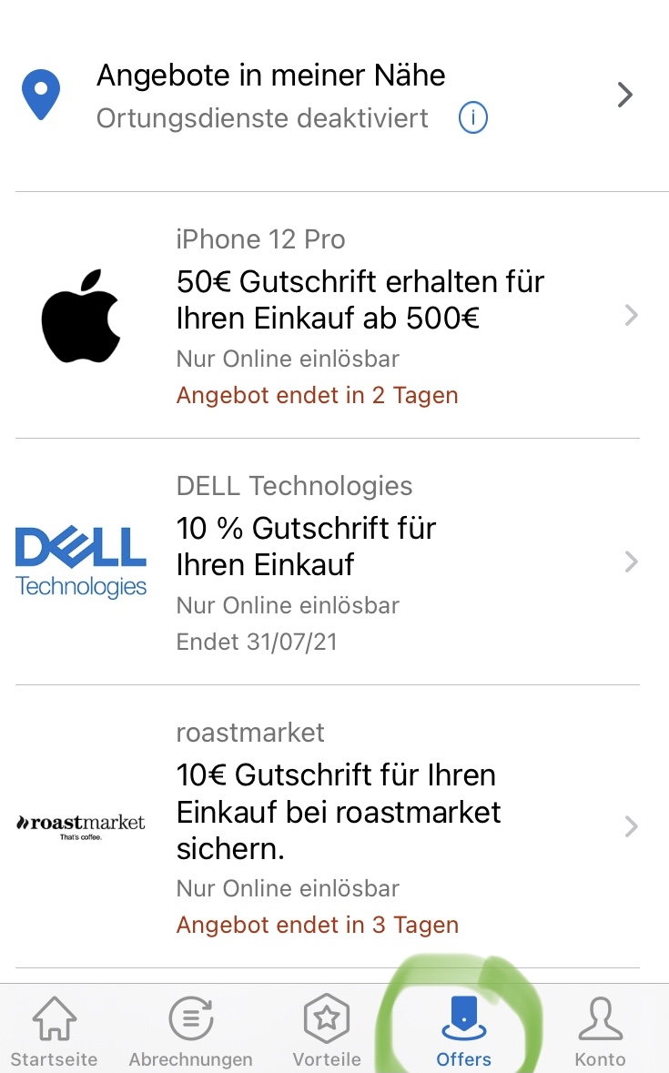 Amex Offers aktuelle SpezialAngebote im März & April 2023