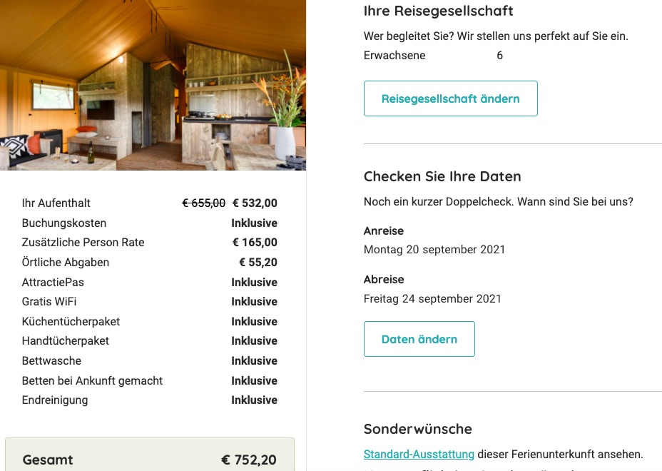 Urlaub im Safarizelt