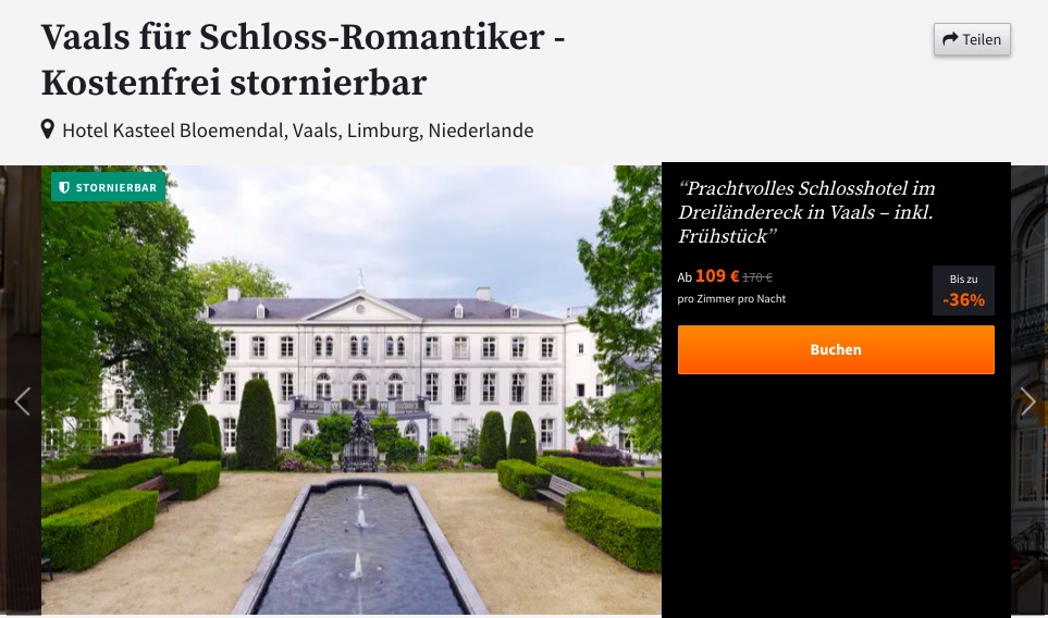 Auszeit im Schlosshotel