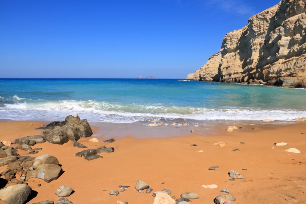 Griechenland, Kreta, Red Beach