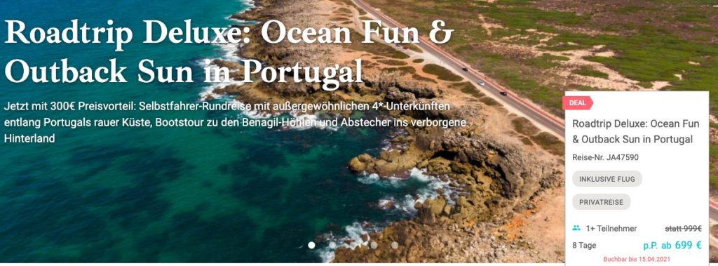 Portugal Urlaub für Genießer