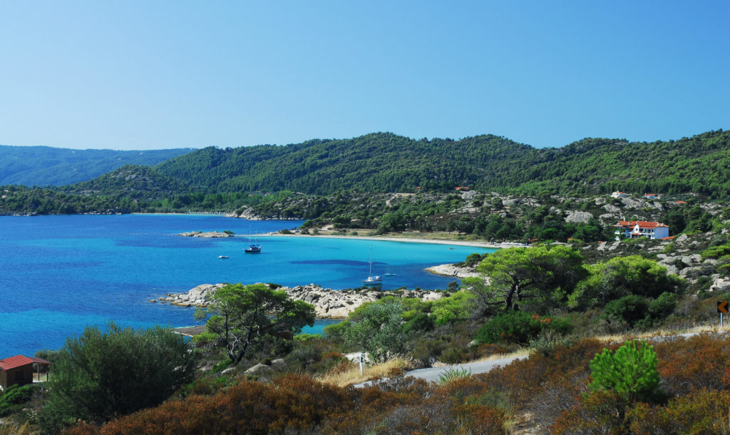 Griechenland, Chalkidiki, Ormos Panagias