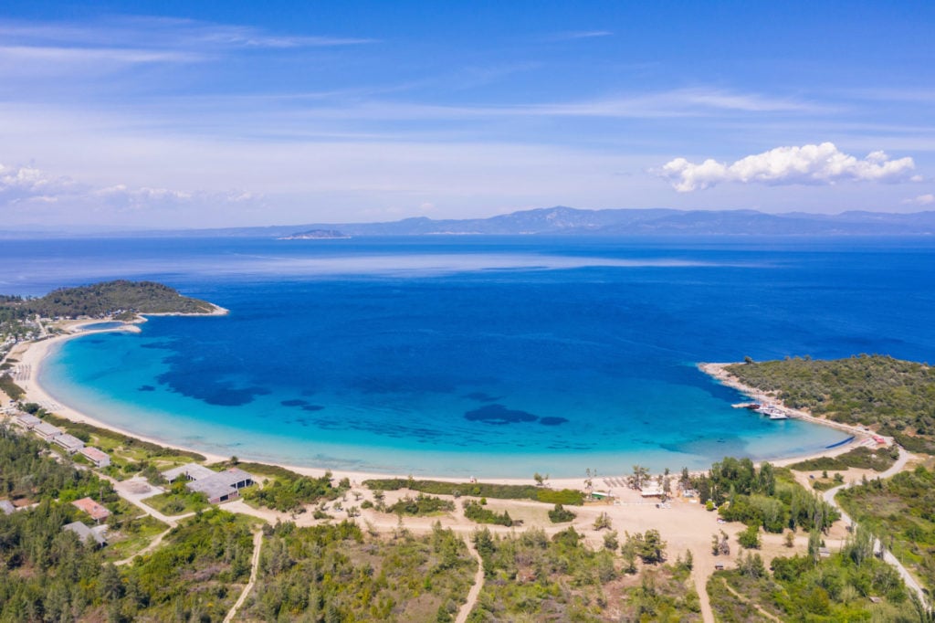 Griechenland, Chalkidiki, Paliouri Beach
