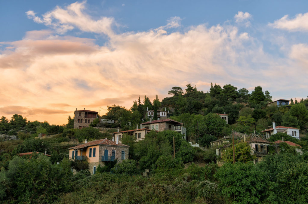 Griechenland, Chalkidiki, Parthenonas