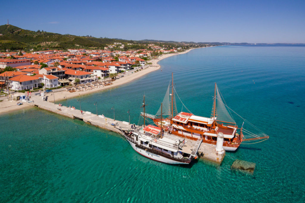 Griechenland, Chalkidiki, Pefkochori