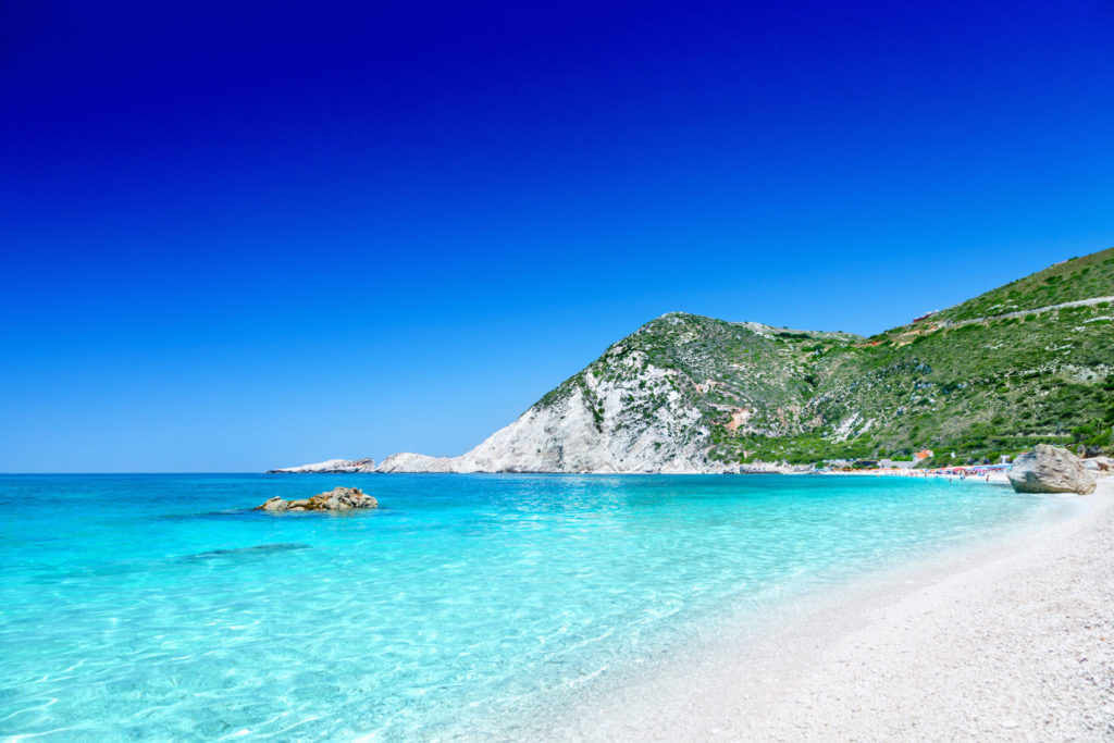 Griechenland, Kefalonia, Petani Beach