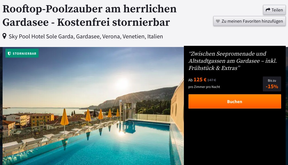 Kurzurlaub am Gardasee
