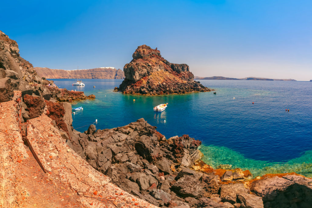 Griechenland, Santorini, Ammoudi Beach