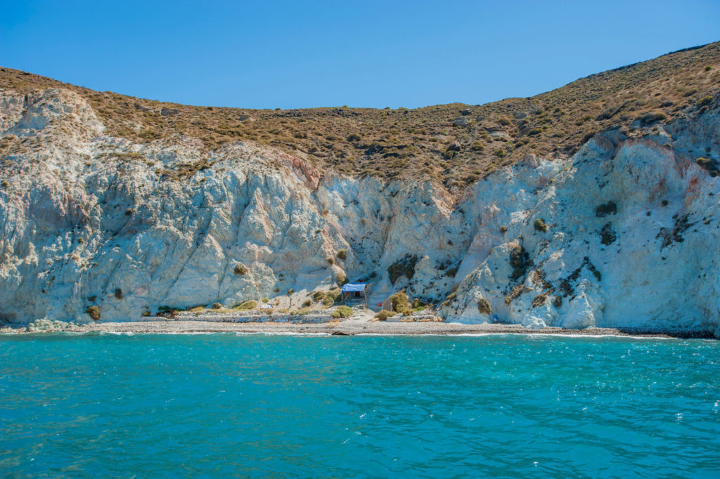 Griechenland, Santorini, White Beach