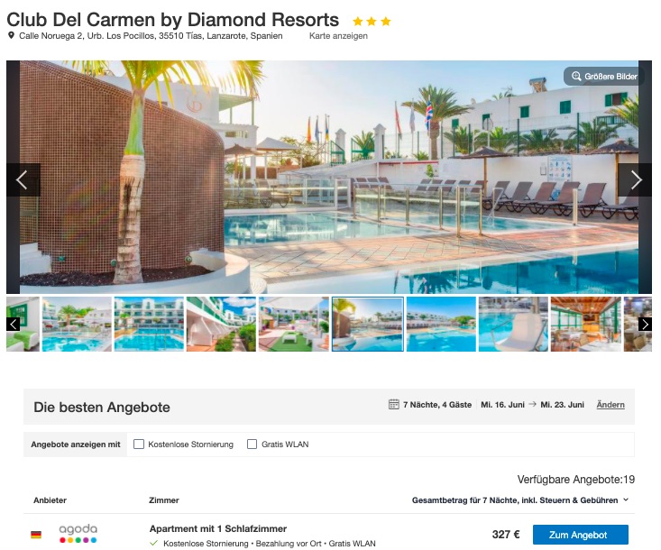 Last Minute Lanzarote Deal