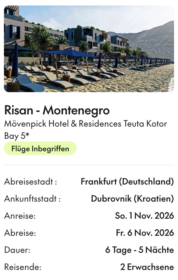 Montenegro Reise