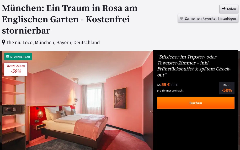 München Hotel Deal